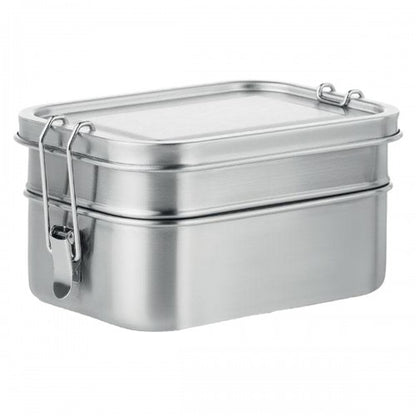 Front - MidOcean Double Chan Stainless Steel Lunch Box