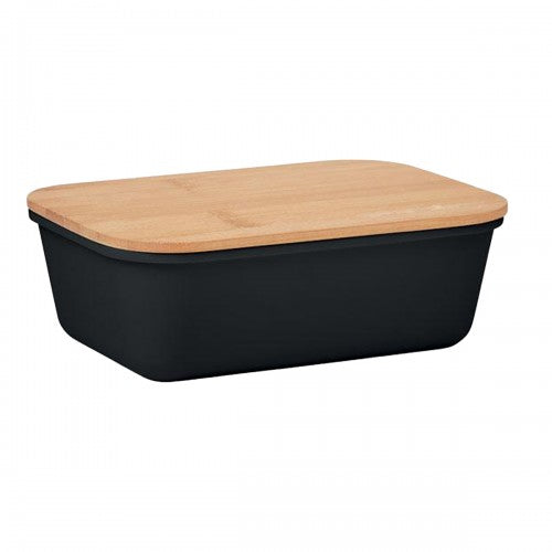 Front - MidOcean Thursday Bamboo 1L Lunch Box