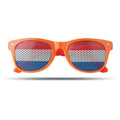 Orange - Front - MidOcean Flag Fun Sunglasses