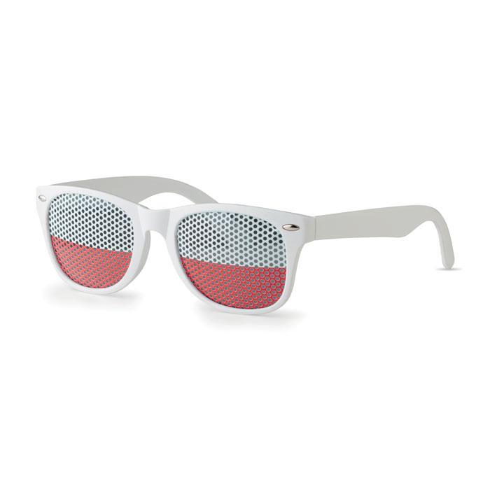 White - Back - MidOcean Flag Fun Sunglasses