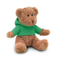 Green - Back - MidOcean Johnny Teddy Bear Plush Toy
