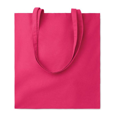 Fuchsia - Front - MidOcean Cottonel Colour + Cotton Shopper Bag