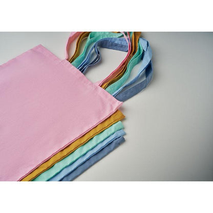 Baby Pink - Side - MidOcean Cottonel Colour + Cotton Shopper Bag
