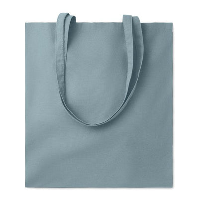 Petrol - Front - MidOcean Cottonel Colour + Cotton Shopper Bag