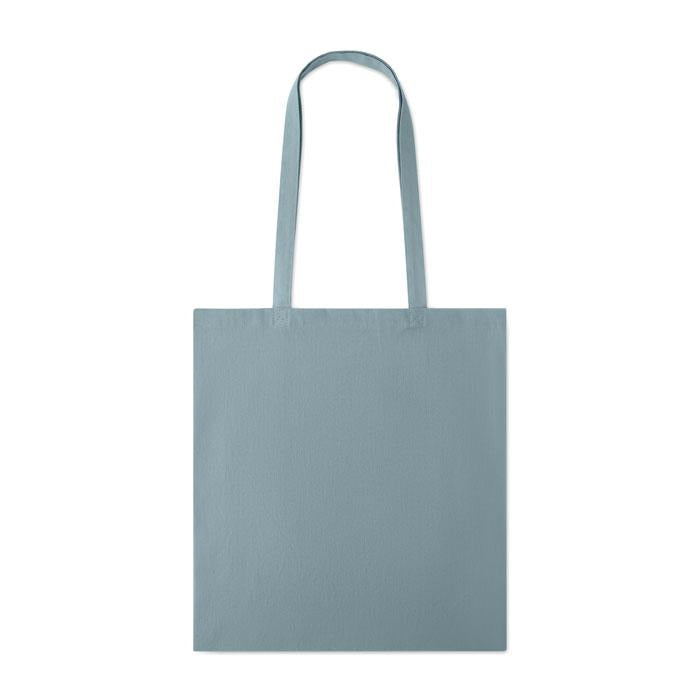 Petrol - Back - MidOcean Cottonel Colour + Cotton Shopper Bag