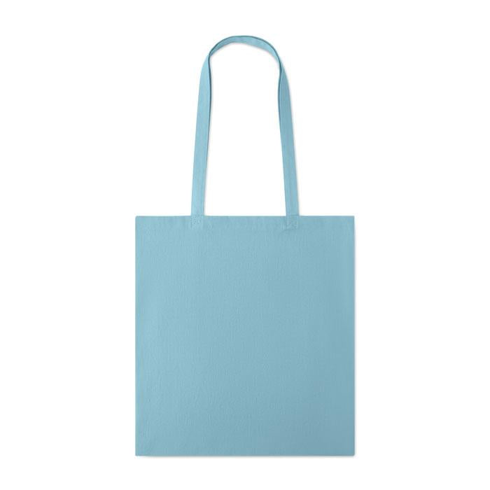 Baby Blue - Back - MidOcean Cottonel Colour + Cotton Shopper Bag