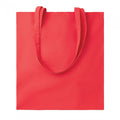 Front - MidOcean Cottonel Colour + Cotton Shopper Bag