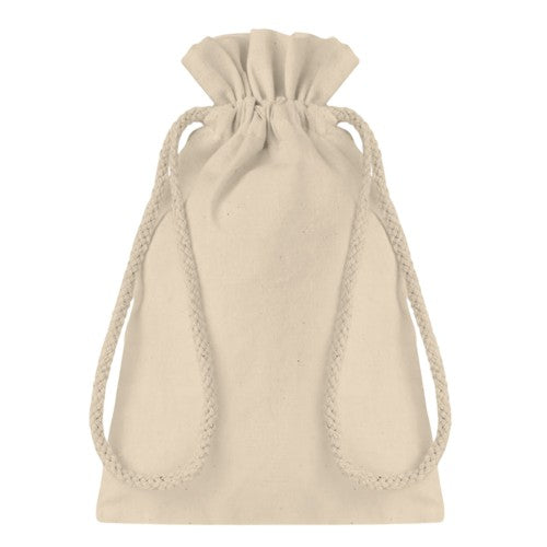 Front - MidOcean Taske Cotton Drawstring Bag