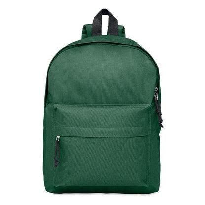 Dark Green - Front - MidOcean Bapal Polyester Backpack