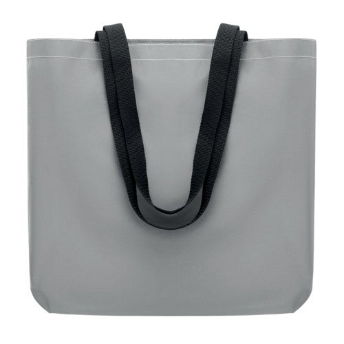 Front - MidOcean Visi Tote Reflective Shopper Bag