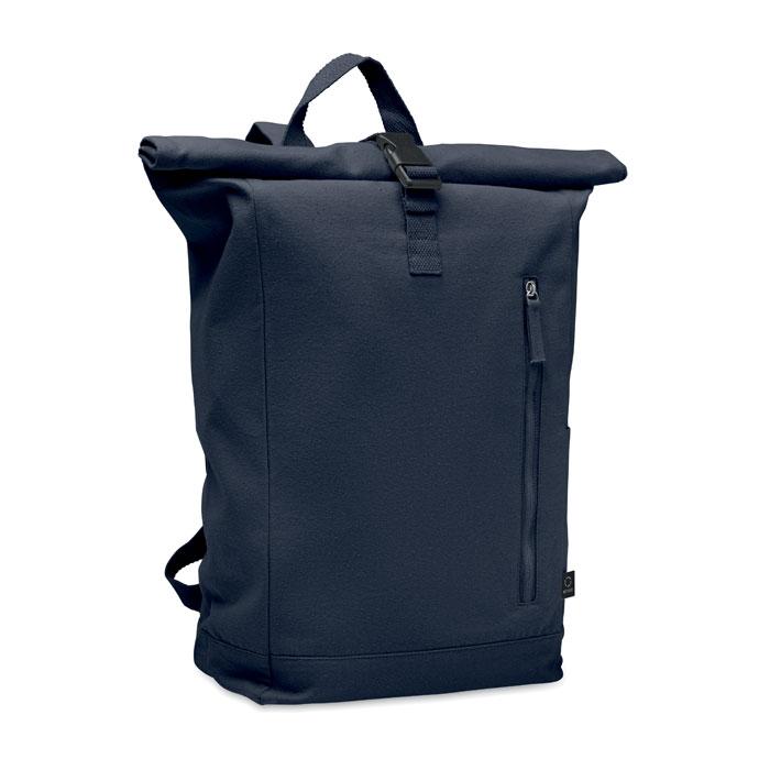 French Navy - Front - MidOcean Kamet Roll Top Backpack