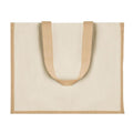Front - MidOcean Campo De Fiori Jute Shopper Bag