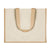 Front - MidOcean Campo De Fiori Jute Shopper Bag