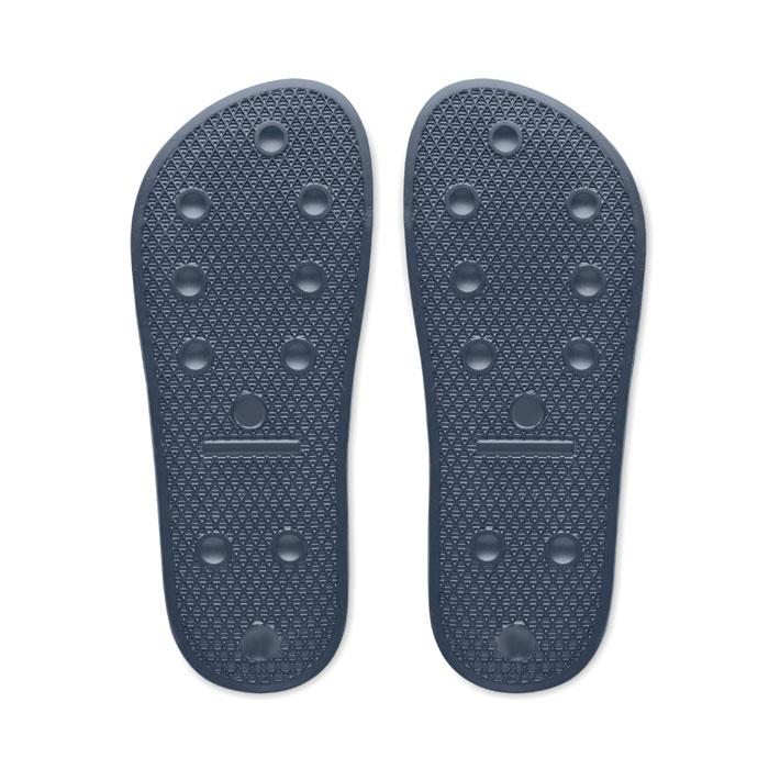 French Navy - Back - MidOcean Unisex Adult Kolam Anti-Slip Sliders
