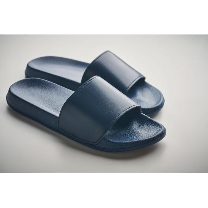 French Navy - Lifestyle - MidOcean Unisex Adult Kolam Anti-Slip Sliders