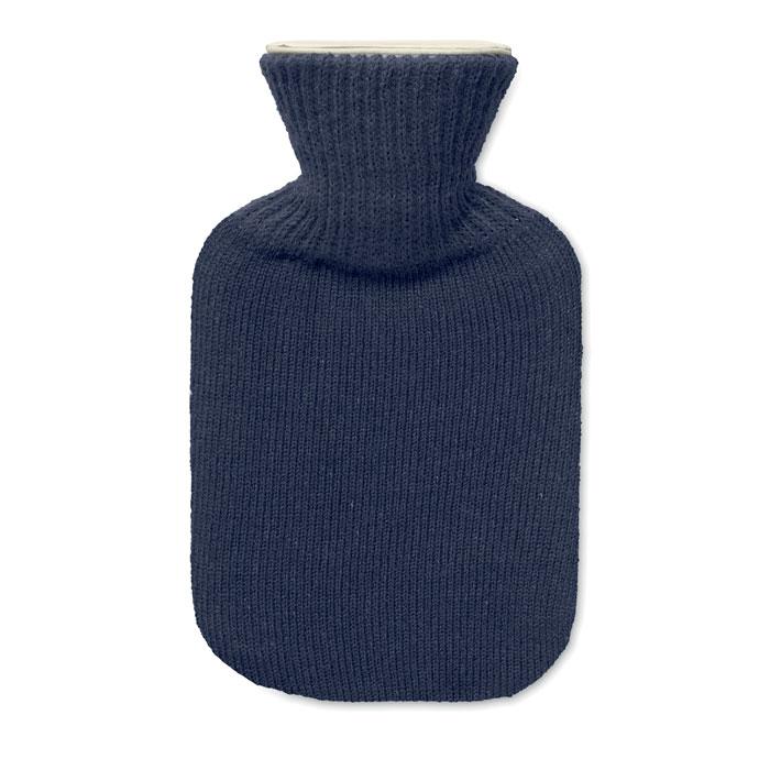 French Navy - Back - MidOcean 250ml Hot Water Bottle And Cover
