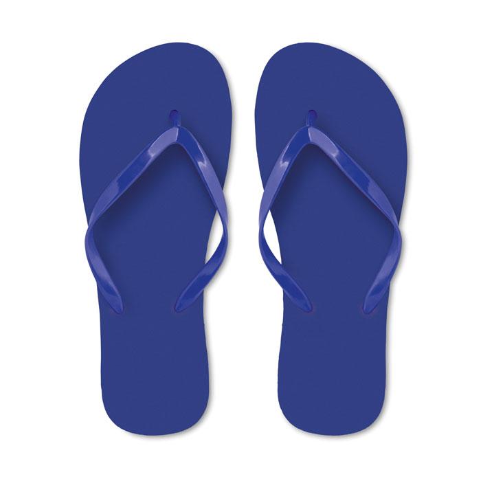Blue - Front - MidOcean Unisex Adult EVA Beach Slippers