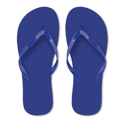 Blue - Back - MidOcean Unisex Adult EVA Beach Slippers