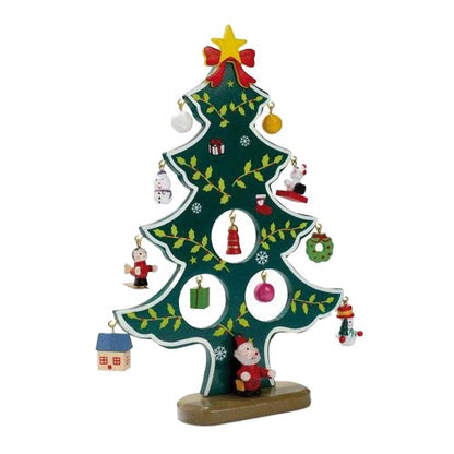 Front - MidOcean Wooden Christmas Decoration