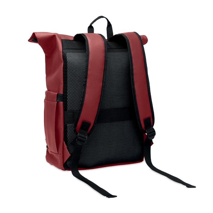 Burgundy - Back - MidOcean Bangkok Roll Top Rucksack