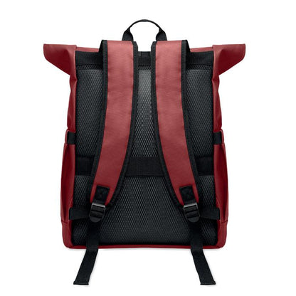 Burgundy - Pack Shot - MidOcean Bangkok Roll Top Rucksack
