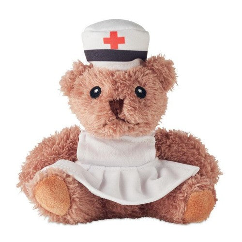 Front - MidOcean Nurse Plush Teddy Bear