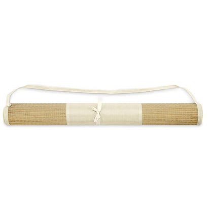 Beige - Front - MidOcean Rafia Straw Beach Mat