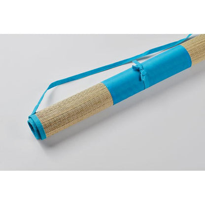 Turquoise - Lifestyle - MidOcean Rafia Straw Beach Mat