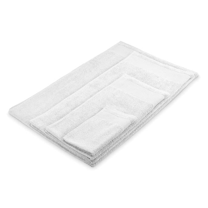 White - Close up - MidOcean Island 50 Cotton Hand Towel