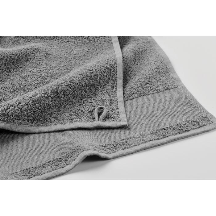 Stone Grey - Pack Shot - MidOcean Island 50 Cotton Hand Towel