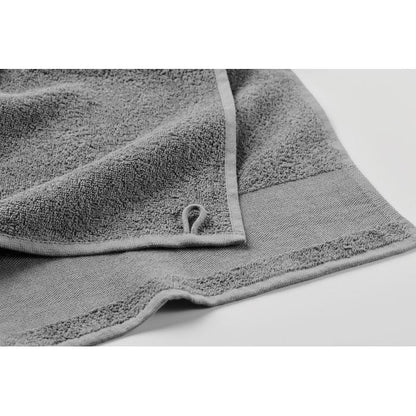 Stone Grey - Pack Shot - MidOcean Island 50 Cotton Hand Towel