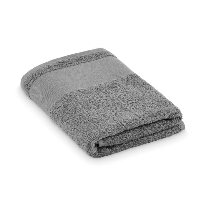Stone Grey - Front - MidOcean Island 50 Cotton Hand Towel