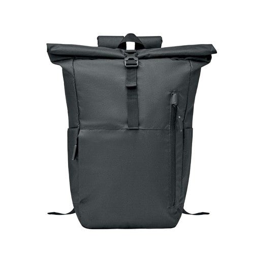 Front - MidOcean Valley Roll Top RPET Backpack