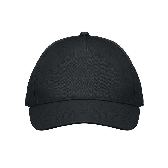 Black - Back - MidOcean Childrens-Kids Buzz Kids Baseball Cap
