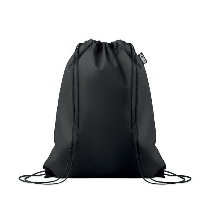 Black - Front - MidOcean Daffy Non-Woven Drawstring Bag