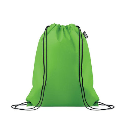 Lime - Front - MidOcean Daffy Non-Woven Drawstring Bag