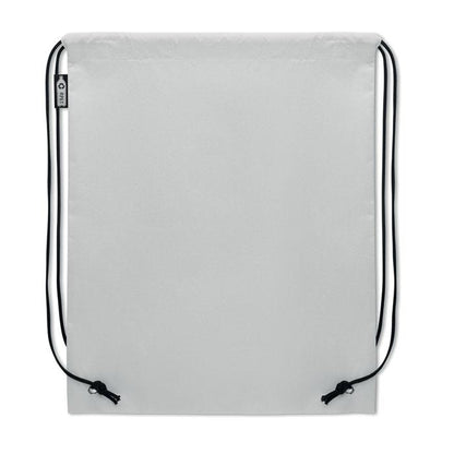 White - Side - MidOcean Daffy Non-Woven Drawstring Bag