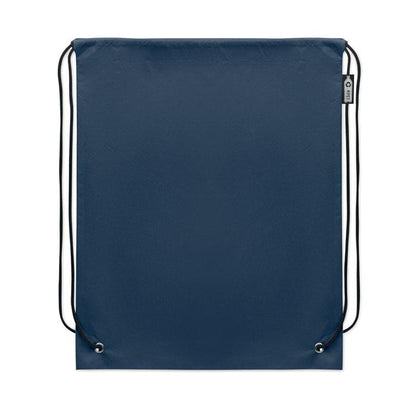 Blue - Back - MidOcean Daffy Non-Woven Drawstring Bag