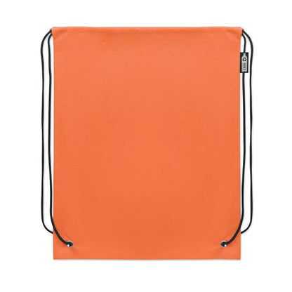 Orange - Back - MidOcean Daffy Non-Woven Drawstring Bag