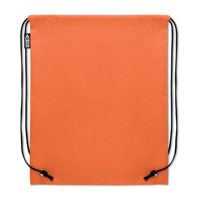 Orange - Side - MidOcean Daffy Non-Woven Drawstring Bag