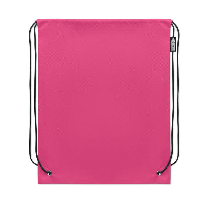 Fuchsia - Back - MidOcean Daffy Non-Woven Drawstring Bag