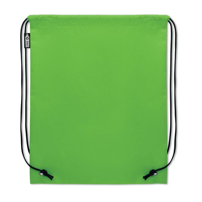 Lime - Side - MidOcean Daffy Non-Woven Drawstring Bag