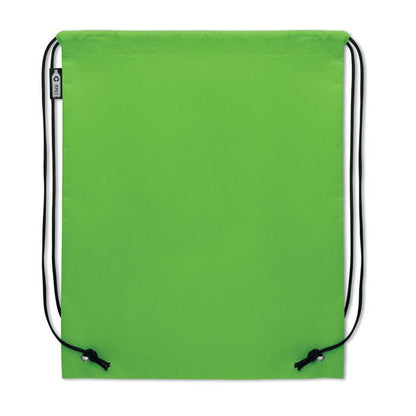 Lime - Side - MidOcean Daffy Non-Woven Drawstring Bag
