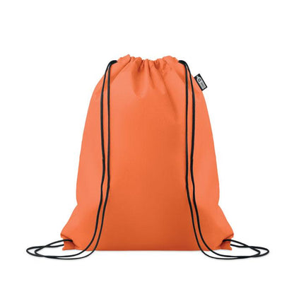 Orange - Front - MidOcean Daffy Non-Woven Drawstring Bag