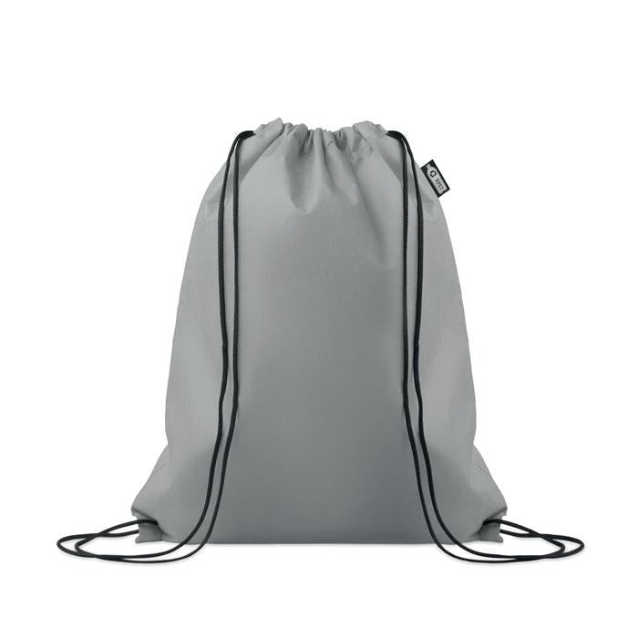 Grey - Front - MidOcean Daffy Non-Woven Drawstring Bag