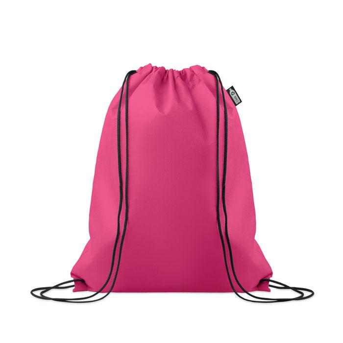 Fuchsia - Front - MidOcean Daffy Non-Woven Drawstring Bag