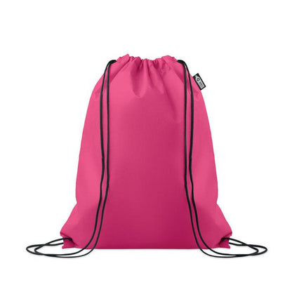 Fuchsia - Front - MidOcean Daffy Non-Woven Drawstring Bag