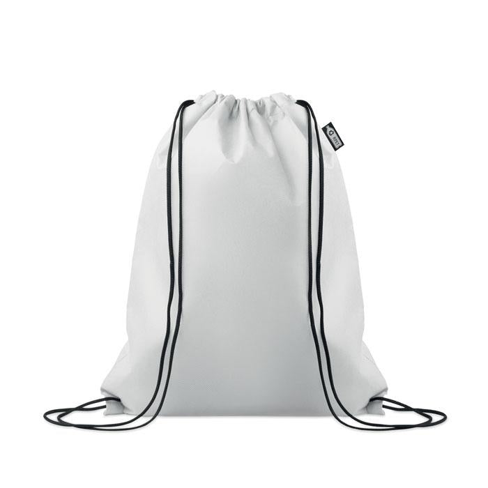 White - Front - MidOcean Daffy Non-Woven Drawstring Bag