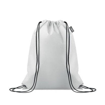 White - Front - MidOcean Daffy Non-Woven Drawstring Bag
