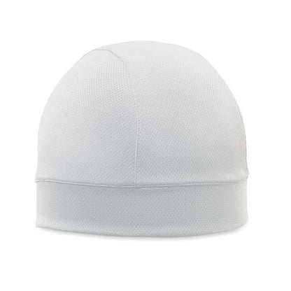 White - Front - MidOcean Shield Sports Beanie